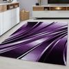 Kurzflor Teppich Paolo rechteckig - 120x170 cm - Lila Bild 2