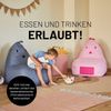 LUMALAND 'Animal Line Chicken' Kindersitzsack, indoor & outdoor, Polyester pink, 200 l Bild 3