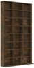 vidaXL CD-Regal Räuchereiche 102x23x177,5 cm Holzwerkstoff 815090 Bild 2