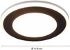 Runder LED Deckeneinbaustrahler AURA Schwarz matt Ø 14,8cm Bild 4