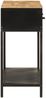 vidaXL Konsolentisch 100x35x76 cm Massivholz Mango und Eisen 358581 Bild 4