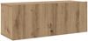 vidaXL TV-Schrankset Wandmontiert 3 pcs Artisan-Eiche Holzwerkstoff 3393140 Bild 5