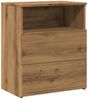 vidaXL Nachttisch Artisan-Eiche 50x32x60 cm Holzwerkstoff 856566 Bild 2
