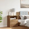 vidaXL Nachttisch Artisan-Eiche 50x32x60 cm Holzwerkstoff 856566 Bild 4