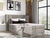 Boxspringbett 'Sagaru' beige 180x200 cm Bild 2