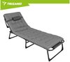 Trizand Gartenliege Klappbare Gartenliege Strandbett, Spar-Set, 1 St, 4 Einstellpositionen, Die robuste 4-Bein-Konstruktion aus Eisen trägt bis zu 120 kg Bild 4