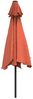 vidaXL Sonnenschirm mit Metall-Mast 300 cm Terrakotta 313753 Bild 4