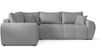AX LIVING Malatya L Ecksofa mit Schlaffunktion Sofa Hellgrau 235 cm L Bild 3