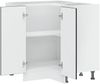 vidaXL Küchen-Eckunterschrank Kalmar Schwarz Holzwerkstoff 853508 Bild 5