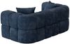 Sofa Designersofa VEGA 2-Sitzer in Stoff Egon Dunkelblau Bild 3