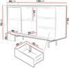Kommode Enetori 2D3S (Farbe: Eiche Hikora) Bild 4
