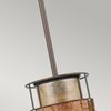 Hängeleuchte, Deckenlampe, Metall Glas, D 15,2 cm Bild 3