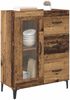 vidaXL Sideboard Altholz 69,5 x 34 x 90 cm Verbundholz und Eisen 880842 Bild 3