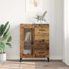 vidaXL Sideboard Altholz 69,5 x 34 x 90 cm Verbundholz und Eisen 880842 Bild 4