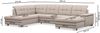 Selsey 'Jamaal' Wohnlandschaft mit Schlaffunktion und Stauraum rechtsseitig, beige Bild 5