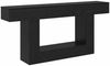 vidaXL Schwarze Eiche 160 x 30 x 74 cm 899954 Bild 2