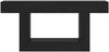 vidaXL Schwarze Eiche 160 x 30 x 74 cm 899954 Bild 5