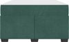 vidaXL Bettrahmen mit Matratze Dunkelgrün 120 x 190 cm Stoff 3399281 Bild 5