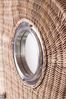 Strandkorb - bene living - Ammersee Single Teak Bullauge - PE shell - Modell 518 - Einsitzer inkl. Liftersystem Bild 3