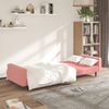 vidaXL Schlafsofa 2-Sitzer Rosa Samt 375941 Bild 3