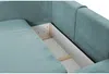 Ecksofa mit Schlaffunktion TEODORA von PASCAL MORABITO - Kord - Blau - Ecke links Bild 5