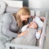roba Nestchen 'Lil Planet' - Babynest für Babybetten 60 x 120 - 70 x 140 cm - Rosa Bild 4