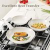 Innerwell 6-TLG. Keramik Bratpfannen-Set 20/24/28cm +Deckel, Induktion Antihaft Bild 4