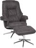 Relaxsessel >Burnaby< (2-teilig) inkl. Hocker, Relaxfunktion, anthrazit - 82x99x90 (BxHxT) Bild 2