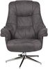 Relaxsessel >Burnaby< (2-teilig) inkl. Hocker, Relaxfunktion, anthrazit - 82x99x90 (BxHxT) Bild 4