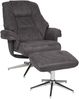 Relaxsessel >Burnaby< (2-teilig) inkl. Hocker, Relaxfunktion, anthrazit - 82x99x90 (BxHxT) Bild 3