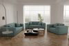 Sofa Designersofa CHANTAL 3-Sitzer in Stoff Opera Velvet Saphir Bild 5