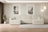 ALTDECOR Wohnlandschaft CELTIC-XLU, Couch mit Schlaffunktion, Wohnzimmer - Wohnlandschaft, Corner Sofa Bett Eckcouch Couch L-Form Schlafcouch Ausziehbar Bild 1