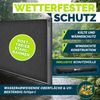 tillvex® Seitenmarkise 160x400 cm Beige ausziehbar & Blickdicht | Sichtschutz für Balkon, Garten & Terrasse | Seitenrollo mit Wandhalterung | Sonnenschutz aus rostfreiem Stahl | Markise Windschutz Bild 5