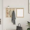 vidaXL Wandmontierter Kleiderständer Sonoma-Eiche 85 x 10 x 45 cm 874485 Bild 4