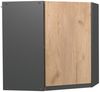 Küchenfront R-Line Goldkraft Eiche 36.4 x 59 cm Möbelfront für den Eckhängeschrank Vicco Bild 5