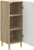 vidaXL Sideboard Sonoma-Eiche 33 x 34,5 x 90 cm Holzwerkstoff 894597 Bild 5