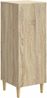 vidaXL Sideboard Sonoma-Eiche 33 x 34,5 x 90 cm Holzwerkstoff 894597 Bild 2