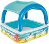 Bestway Spielbecken mit Vordach Blau 140 x 140 x 114 cm 52192 91619 Bild 2