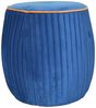 Sitzhocker/-pouf "Fabienne" blau Bild 2