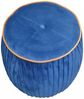 Sitzhocker/-pouf "Fabienne" blau Bild 3