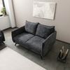 Sofa 2-Sitzer Chenille 138x100x86 anthrazit OLIVIA Bild 3