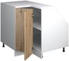Eck-Küchenschrank für Dachschrägen R-Line Artisan-Eiche 75.6 cm mit 1 Tür, Schrankkorpus 60 cm Tiefe Vicco Bild 3