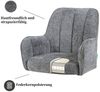 DUBI Möbel Polsterstuhl THOMAS-ZARA, 360° drehbar mit Federkernpolsterung Bild 3