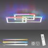 Leuchten Direkt 14636-55 FELIX60 LED Deckenleuchte drehbare Rahmen RGBW silber Bild 4