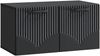vidaXL Wandmontierter TV-Schrank Schwarz 59,5 x 31 x 30 cm 899046 Bild 2