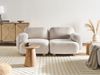 Modulsofa 2-Sitzer AMLI Bouclé Cremeweiß Bild 3