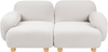 Modulsofa 2-Sitzer AMLI Bouclé Cremeweiß Bild 4