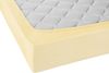 biberna Jersey-Elastic-Spannbetttuch , gelb, 1 x 140 x 200 cm - 160x220 cm Bild 2