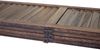 Paravent HWC-G30, Trennwand Sichtschutz Raumteiler, Shabby-Look 170x162cm ~ braun Bild 5