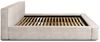 Polsterbett Doppelbett OMAHA 180x200cm Komplettset in Stoff Macau Sand Bild 3